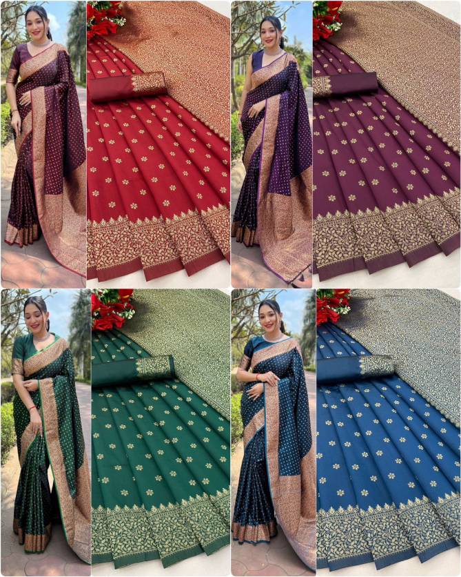 Radha By Aab Heavy Designer Soft Lichi Silk Sarees Wholesale Clothing Suppliers In India
